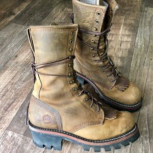 double h lineman boots